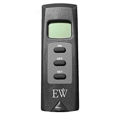 Everwarm Thermostat Remote with LCD Display Millivolt for Gas Fireplaces &amp; Logs