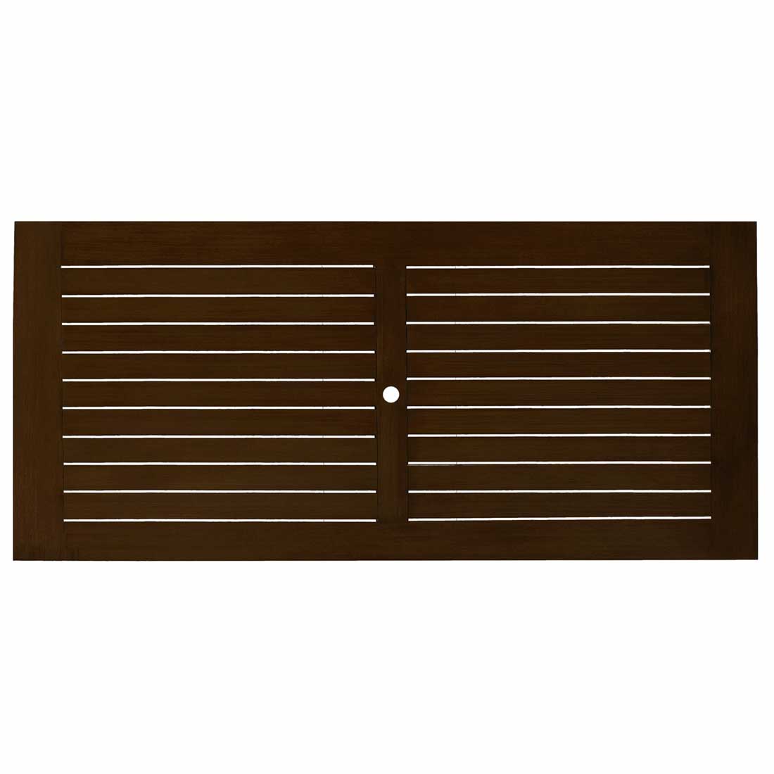 Club Aluminum Rectangular Dining Table (86&quot; x 43&quot;)