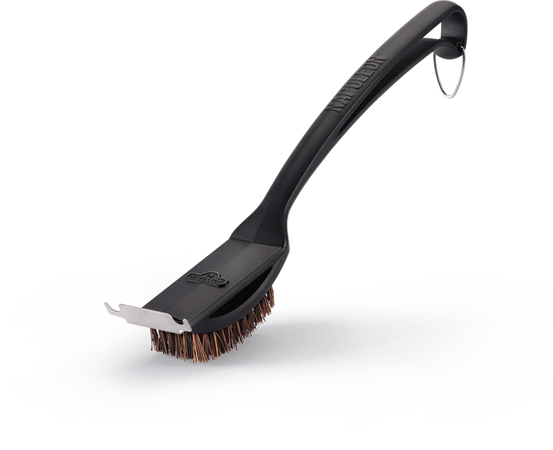 Napoleon NATURAL FIBER GRILL BRUSH WITH GRID SCRAPER