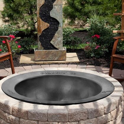 Goldens&#39; 30 Gallon Large Syrup Kettle Fire Pit