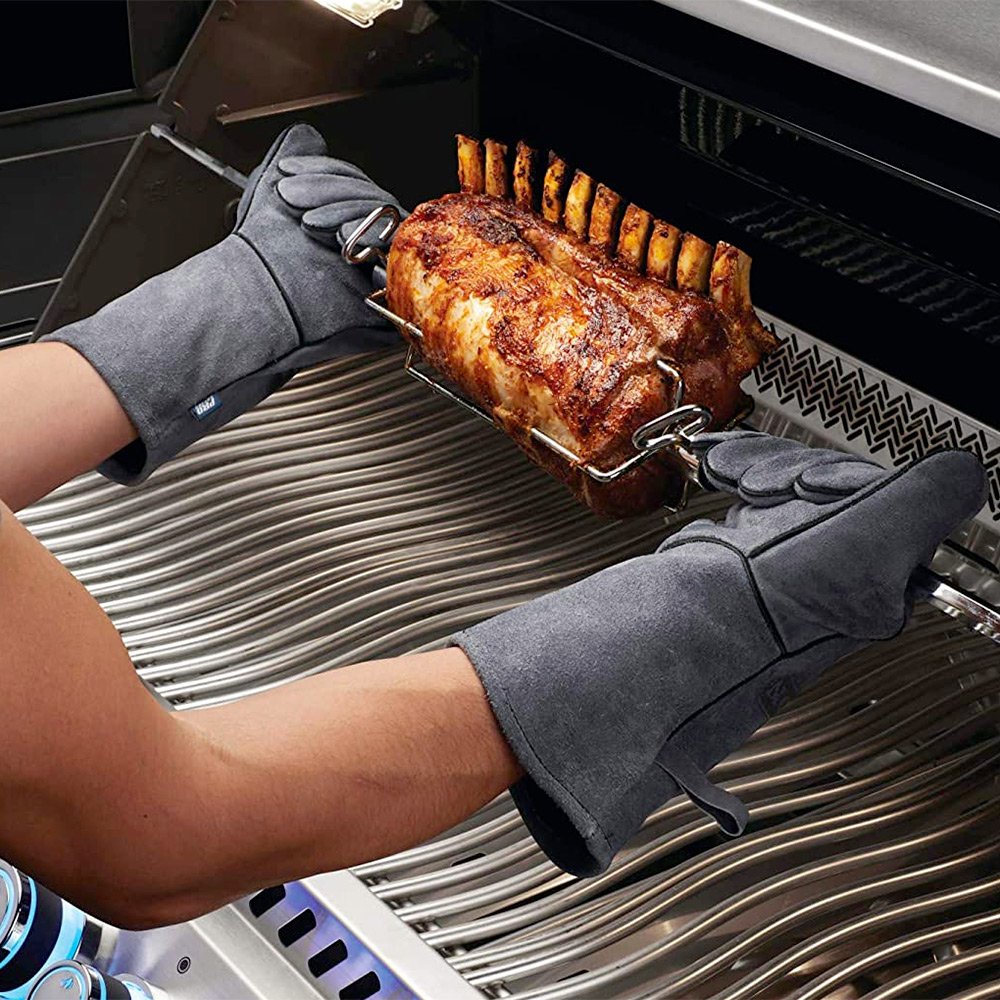 NAPOLEON GENUINE LEATHER BBQ GLOVES - Watson Brothers Patio and Hearth