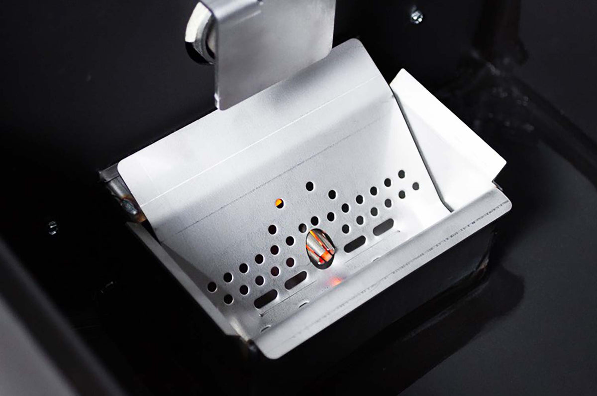 YS480s Pellet Grill on Competition Cart with Wire Shelves