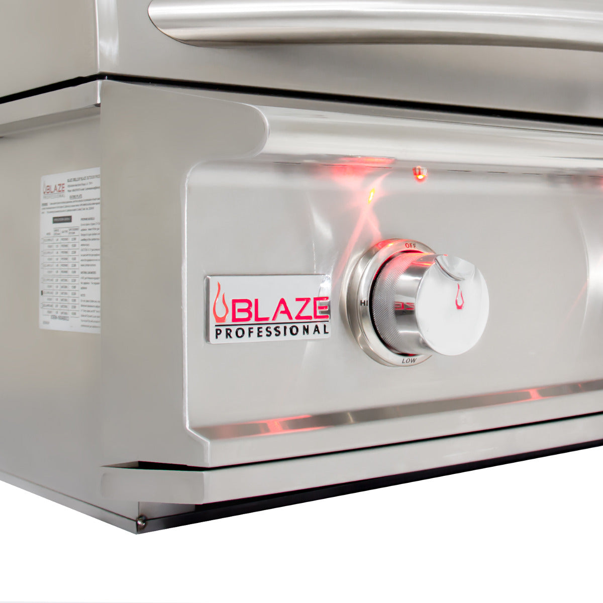 Blaze Professional 44&quot; 4 Burner Gas Grill with Rear Infrared Burner