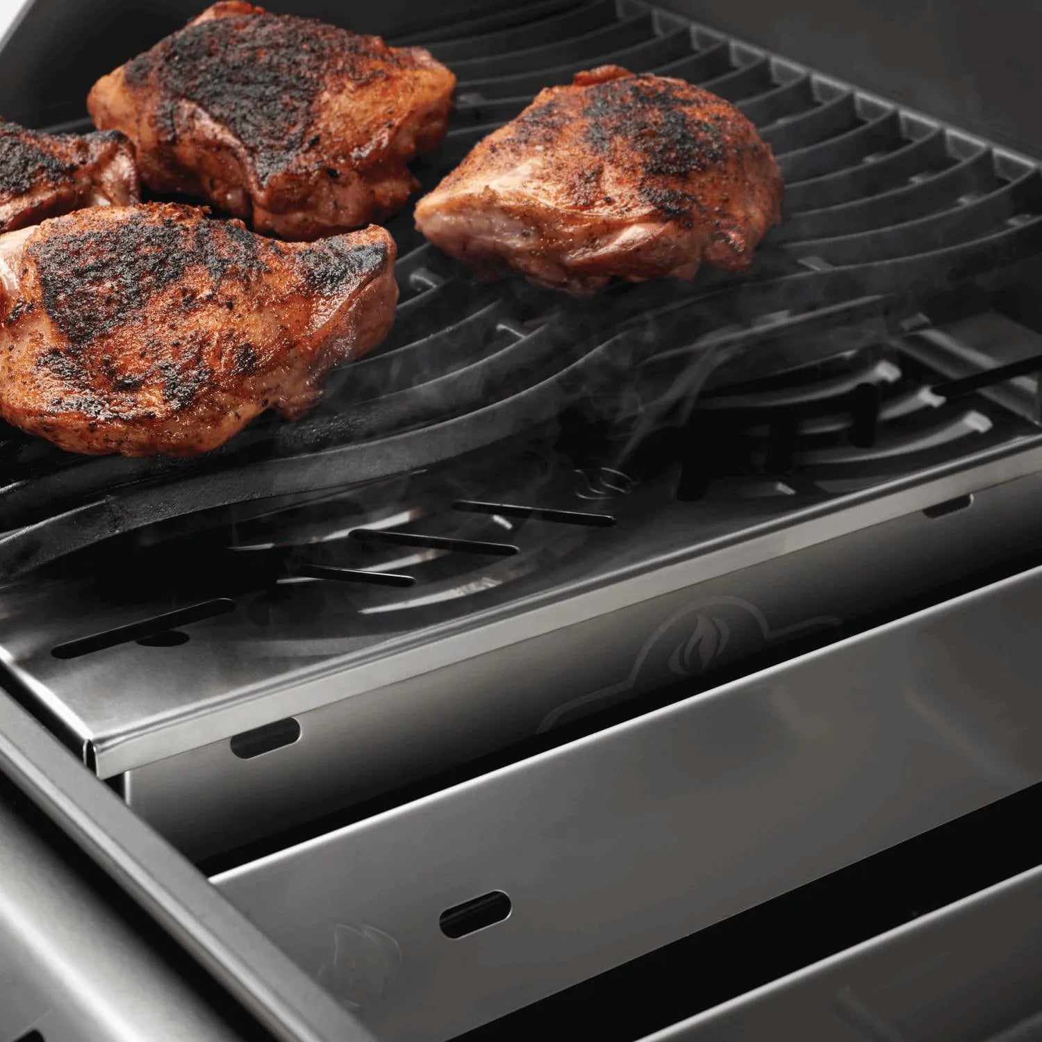 Sear plate for shop grill