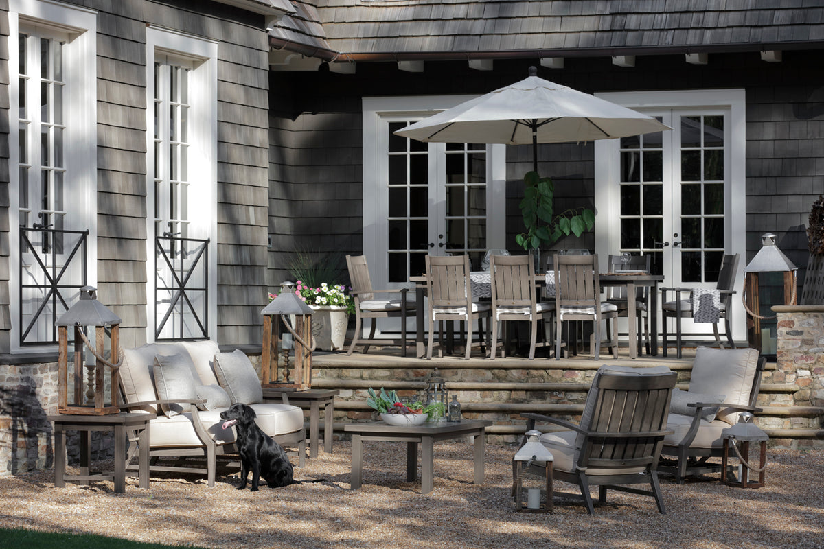 Club/Croquet Aluminum Arm Chair