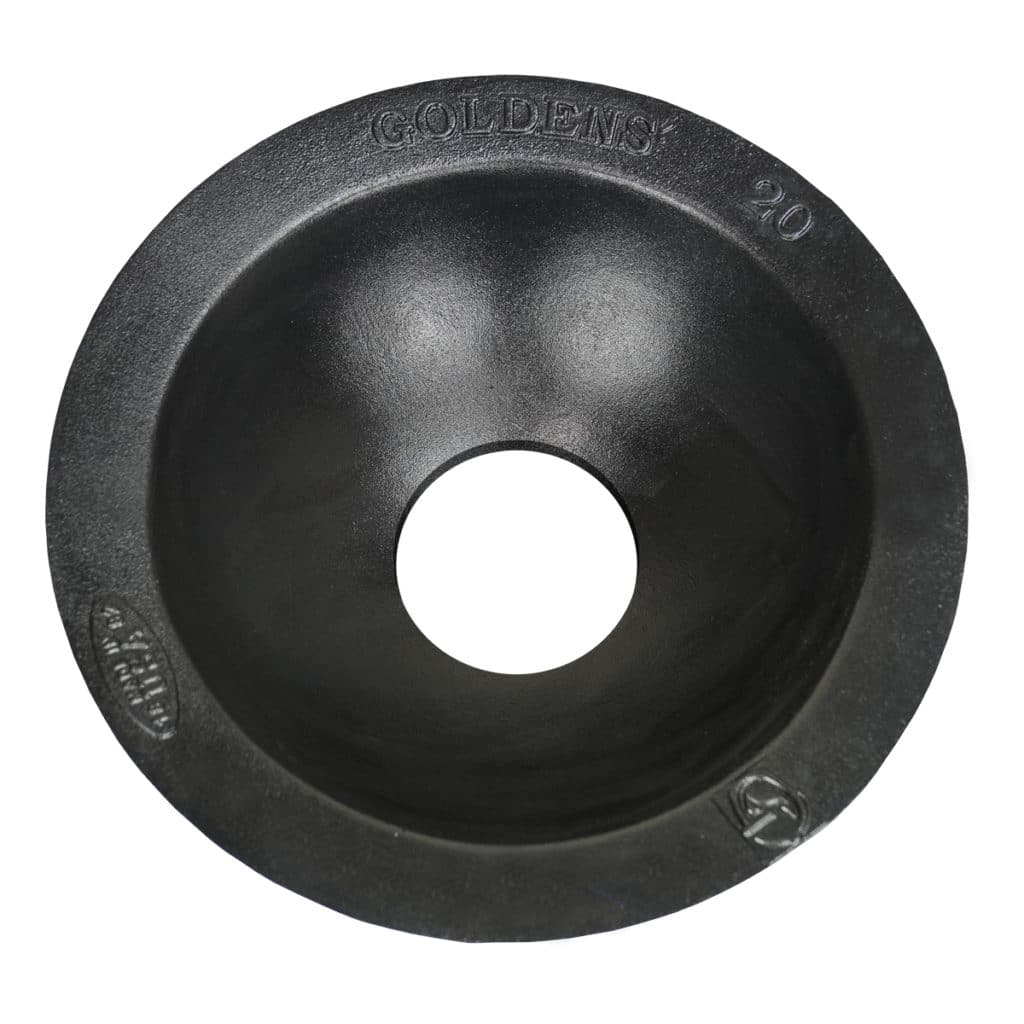 Goldens' 20 Gallon Small Syrup Kettle Fire Pit (Gas Compatible)