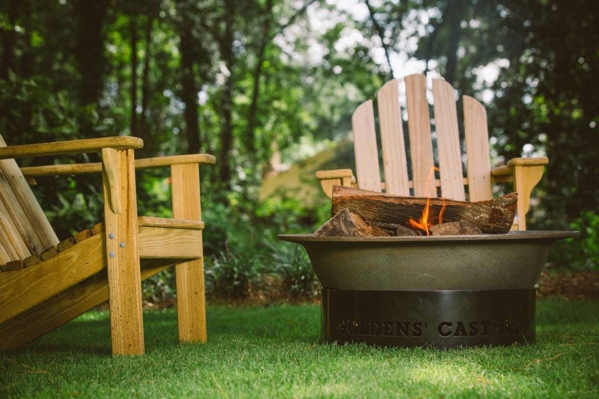 Goldens&#39; 20 Gallon Small Syrup Kettle Fire Pit