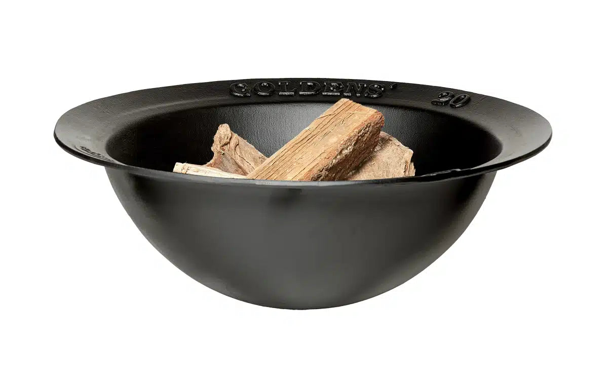 Goldens' 20 Gallon Small Syrup Kettle Fire Pit