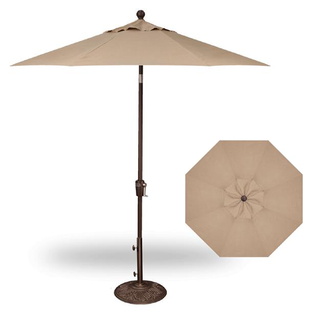 Treasure Garden 7.5&#39; PUSH BUTTON TILT OCTAGON SERIES UMBRELLA