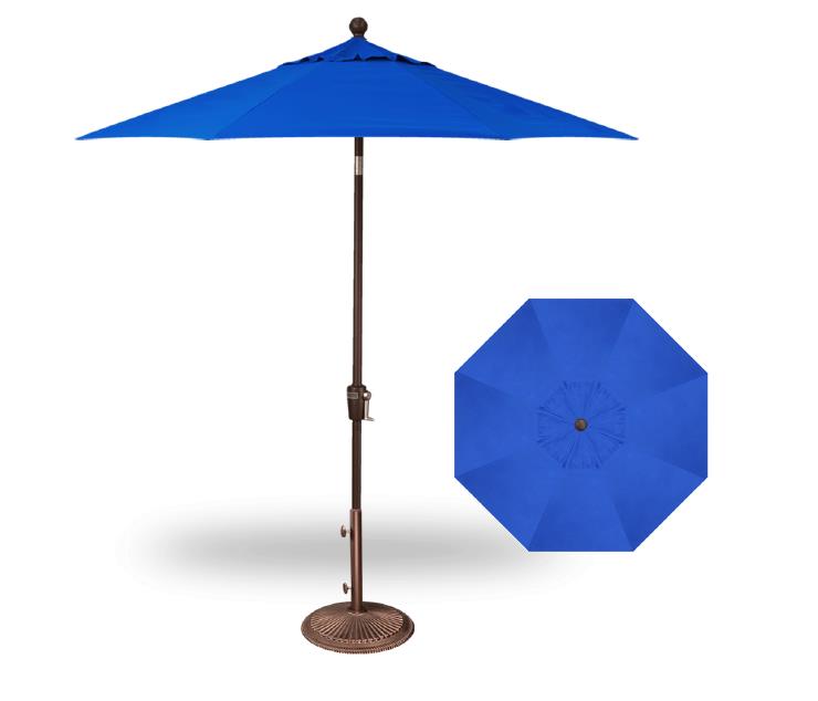 Treasure Garden 7.5&#39; PUSH BUTTON TILT OCTAGON SERIES UMBRELLA