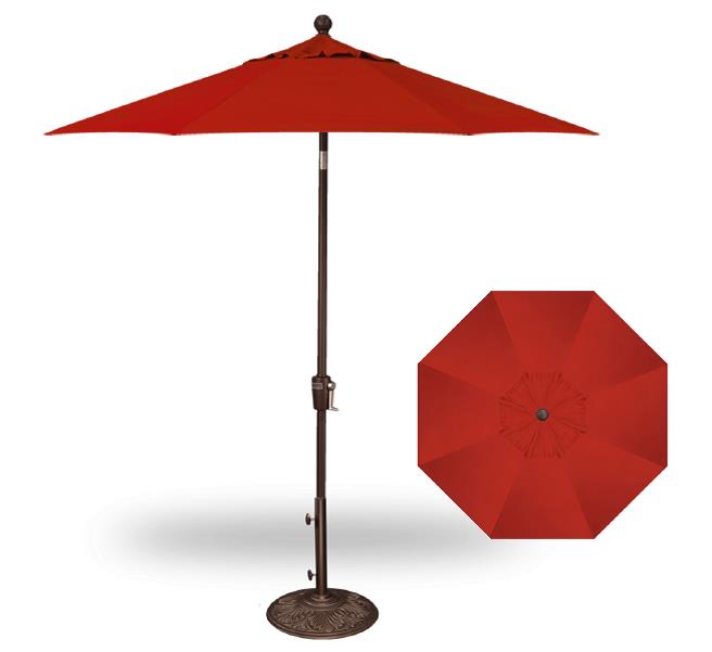 Treasure Garden 7.5&#39; PUSH BUTTON TILT OCTAGON SERIES UMBRELLA