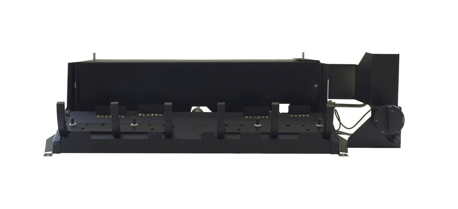 Slope Glaze Vent-Free Millivolt Burner, Remote Ready, Standing Pilot/Piezo